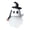 A, variant on Halloween Ghost Pendant For Phone Case Decoration Mini Spooky Plastic Charms For Desktop Electronics 1 Count
