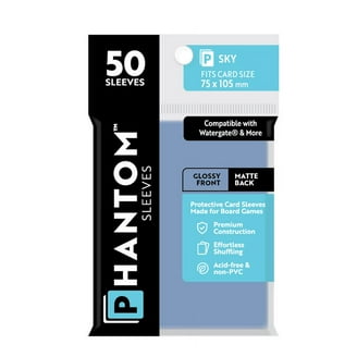 Phantom Sleeves: "Blue Size" (58mm x 89mm) - Matte/Matte (50) (Compatible  with: Chimera and More) - Walmart.com