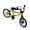 Yellow, variant on Mini Alloy Finger Bike Model Mountain Bicycle Toy with Handlebar Seat Pedals Wheels and Display Style Desk Ornament