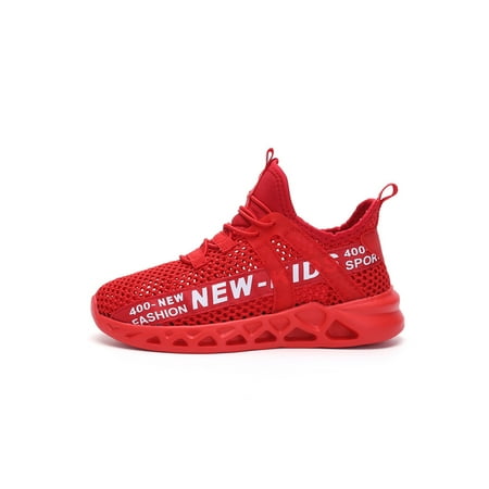 

Eloshman Kids Walking Shoes Boys Road Running Shoes Child Mesh Breathable Sneaker Lightweight Fashion Children s Sneakers