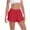 #H-Red, variant on TRUNZI Running Shorts for Women with Pockets Flowy High Waist Drawstring Quick Dry Women Summer Workout Shorts Pink XS