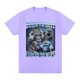 thumbnail image 3 of Camiseta de Anime Born To Shit Forced To Wipe para hombres y mujeres, camisa divertida con gráfico de gorila, camiseta de manga corta a la moda, camisetas casuales de gran tamaño, 3 of 5
