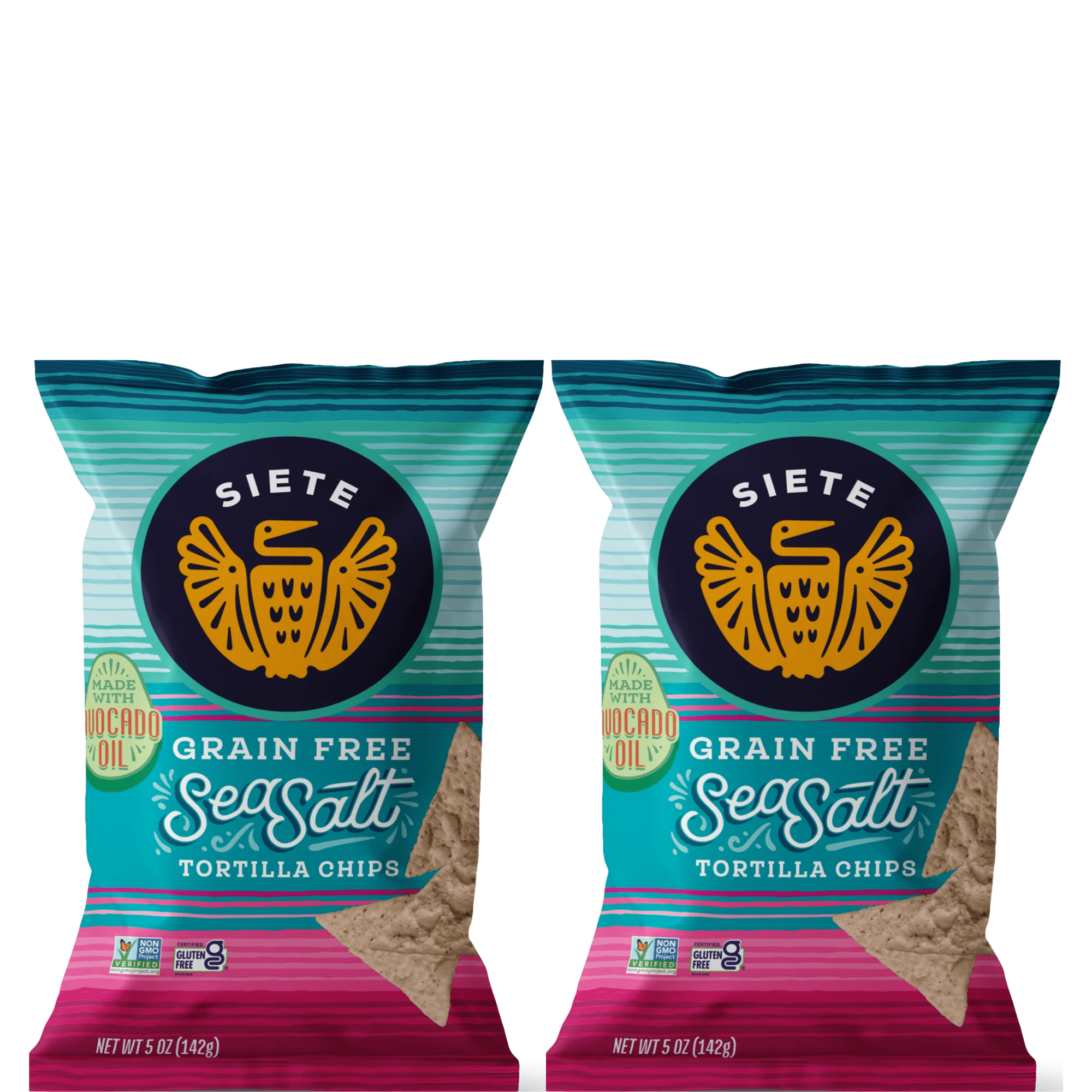Siete Family Foods Grain Free Tortilla Chips, Sprinkle of Sea Salt