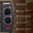 thumbnail image 4 of Horno eléctrico Daewoo, 9 Lts., 2 elementos calefactores de cuarzo, apagado automatico, Negro, modelo DOT-1645-NEGR, 4 of 8