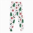 thumbnail image 5 of sdbrld Unisex Christmas Pajama Outfits Toddler Kids Boys and Girls PJs Pants and Long Sleeve Top Matching Cute Set 2 Piece Holiday Xmas Sleepwear White Sizes 2-3 Years, 5 of 9
