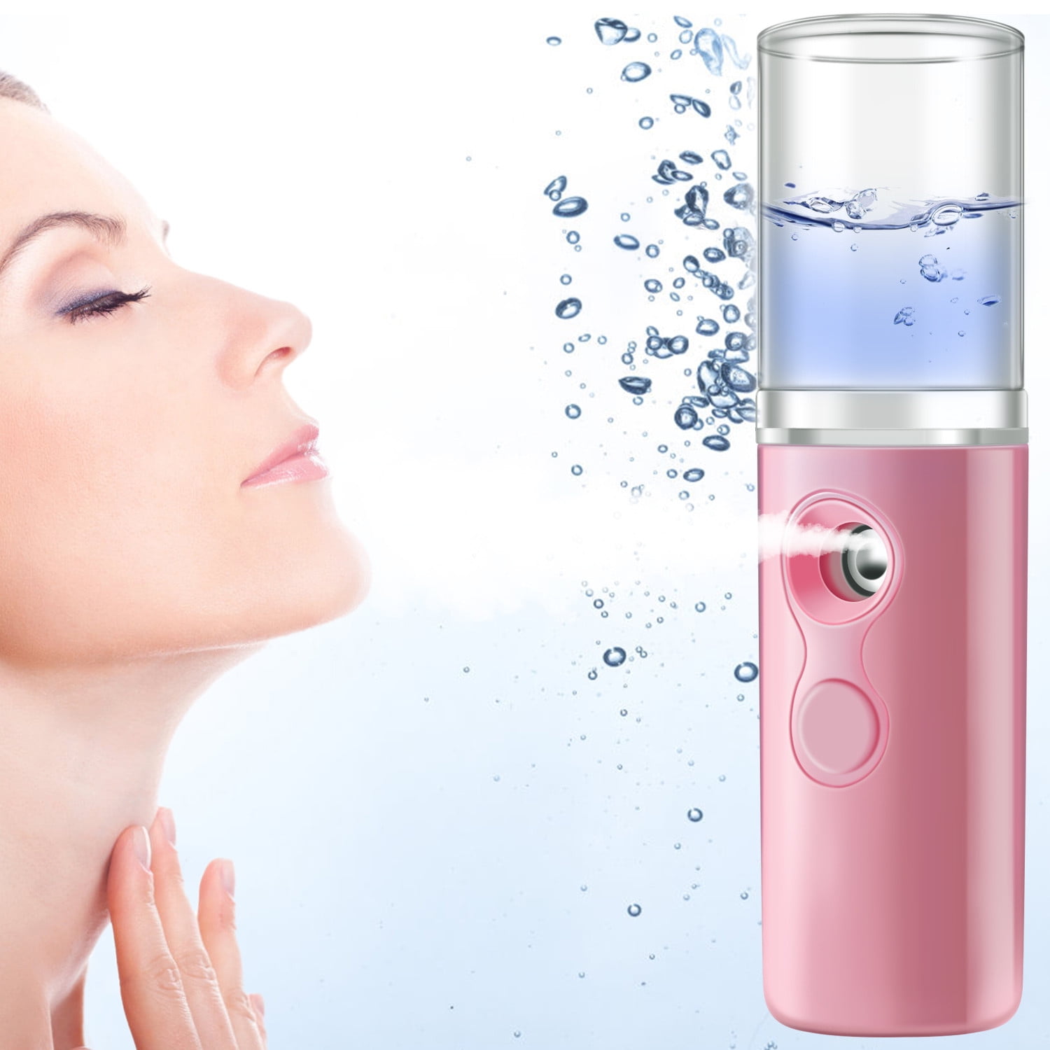 Elegant Choise Mist Facial Hydration Sprayer Face Mister, Mini USB Rechargeable Face Sprayer