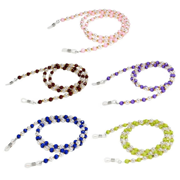 Hemoton  5 Pcs Adjustable Glasses Lanyards Blue Light Men and Women Man