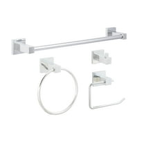 Sure-Loc Bd-Set-Ph1 Baden 4 Piece Bathroom Package - Chrome