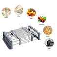 thumbnail image 2 of Dish Drainer Expandable Kitchen Sink Bowl Basket Dish Filter Multifunctional Kitchen Sink Dish Rack, 2 of 6