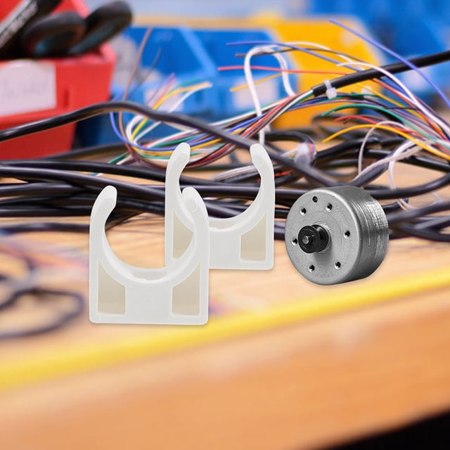 unbranded 20Ud Base Para Motor Dc Con Abrazaderas Plásticas Resistentes Para Uso En Motores Eléctricos