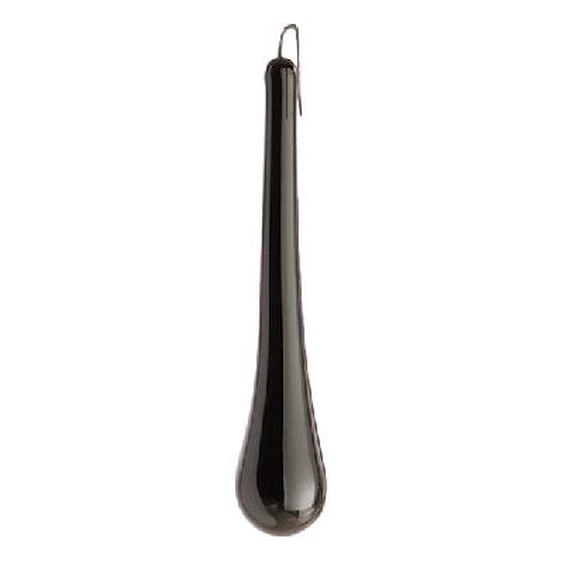 B&P Lamp® 3 Inch (76MM) Black Crystal Teardrop Pendalogue