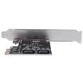 thumbnail image 4 of 2X PCIe PCI Express to SATA3.0 2-Port SATA III 6G Expansion Controller Card Adapter, 4 of 5