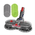 thumbnail image 3 of Para V15 V11 V10 V8 V7 Aspiradora Accesorio de Cabezal de Trapeador Eléctrico con Tanque de Agua Desmontable 12 Almohadillas de Trapeador Reutilizables, 3 of 5