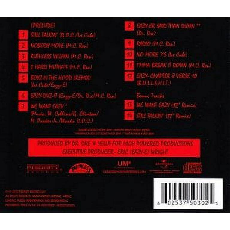 Eazy-E - Eazy Duz It - Music & Performance - CD - Walmart.com