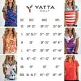 thumbnail image 3 of Yatta Golf Womens Standout Performance Short Sleeve Golf Polo Shirt (Just Beachy, Small), 3 of 4