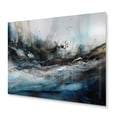 thumbnail image 2 of Designart "The Essence Of Nature Blue III" Abstract Painting Metal Wall Art Prints, 2 of 5