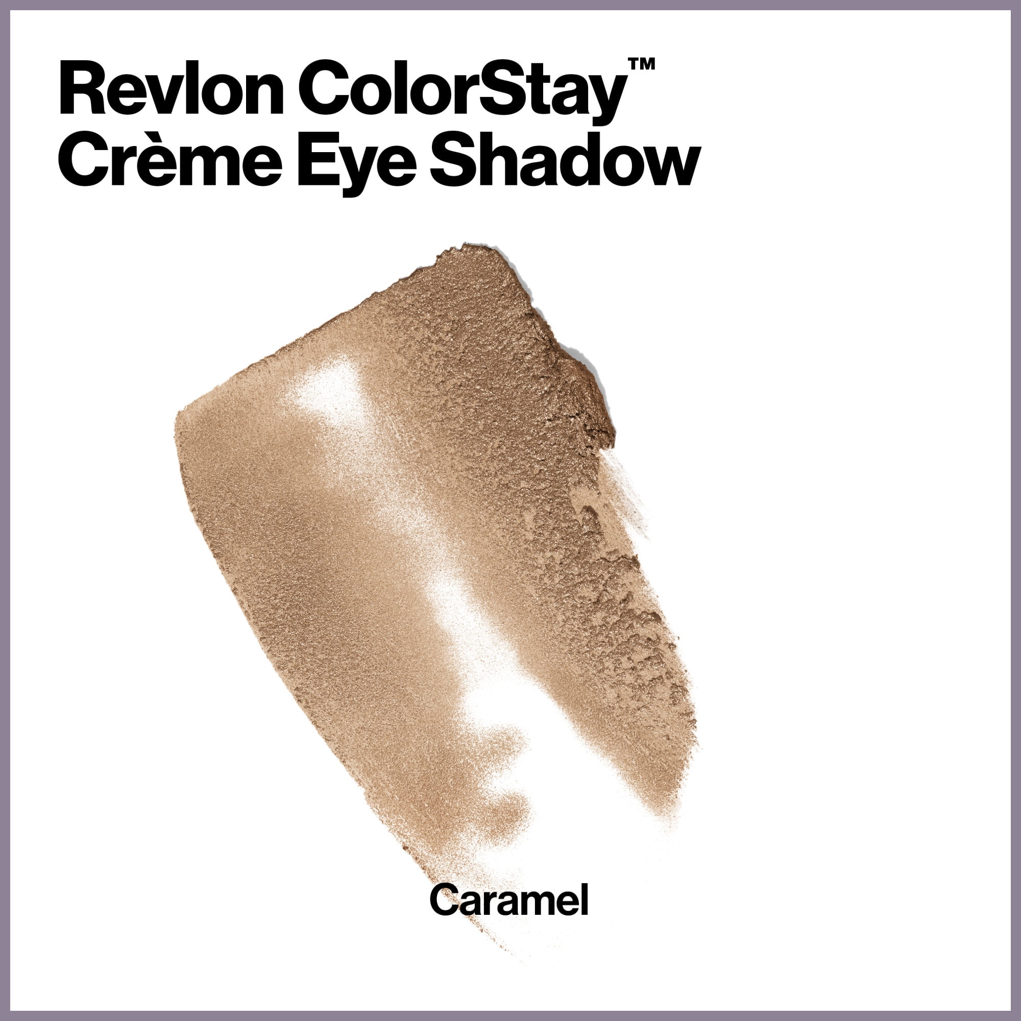 Revlon ColorStay Waterproof Matte and Shimmer Cream Eyeshadow, 24hr Wear, Caramel, 0.18 oz