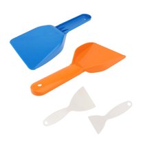 unbranded  4 Pcs Ice Scraper Deicing Shovel Fridge Removal Handheld Remover