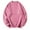 Pink, variant on GigrtiJin Mens Round Neck Sweaters Long Sleeved Pullover Sweater Tops Loose Casual Warm Solid Color Sweaters