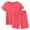 Red, variant on ZZwxWA Womens Summer 2 Piece Outfits Soft Modal Lounge Sets Sleeveless Tank Top Matching Shorts Pajamas Set with Pockets