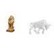 thumbnail image 1 of Majestuosa escultura coleccionable de resina, adorno de mesa, figura decorativa moderna para oficina, hogar, estantería, entrada, escritorio. Ideal co, 1 of 8