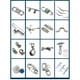 thumbnail image 3 of Injueey Colgador de almacenamiento de ropa de acero inoxidable, portátil, preperforado, montado en la pared, anticorrosivo, antioxidante, Almacenamiento y organización del hogar Tipo 2, 3 of 6