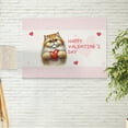 thumbnail image 2 of Happy Valentine's Day Persian Brings Love Heart Horizontal Matte Canvas Poster Cat Lover Kitten Owner Gifts Wall Art Home Decor - 02028, 2 of 5