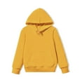 thumbnail image 2 of CYRBOKO Girls Sweatshirts, Crew Neck Gift Casual Long Sleeve Hoodies with Pockets Yellow Size 5-6 T, 2 of 7