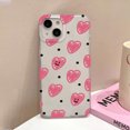 thumbnail image 1 of Love Heart Phone Case For iPhone 13 Case for iPhone 11 15 16 12 14 Pro Max Mini Shockproof Translucent Clear Cover Soft Funda JN26 For iPhone 13Pro Max, 1 of 6