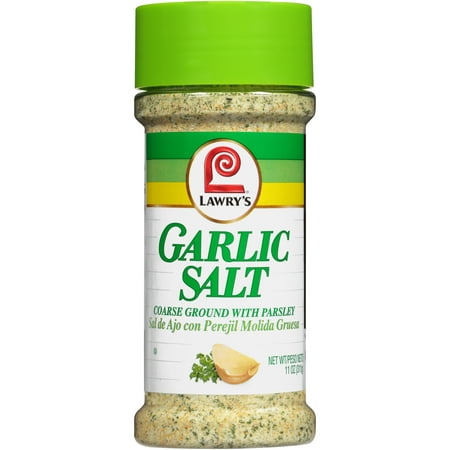 (3 Pack) Lawry's Garlic Salt, 11 oz (Best Garlic Alfredo Sauce Recipe)