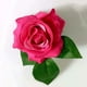 thumbnail image 3 of KAKOWELY 3 horquillas de rosas hawaianas, broches de flores para fiestas, accesorio para hacer tú mismo, adorno para el cabello (rojo claro), 3 of 5