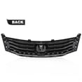 thumbnail image 4 of PIT66 Front Upper Bumper Grille Grill Fit for Honda Accord 2008-2010 Chrome & Black, 4 of 9