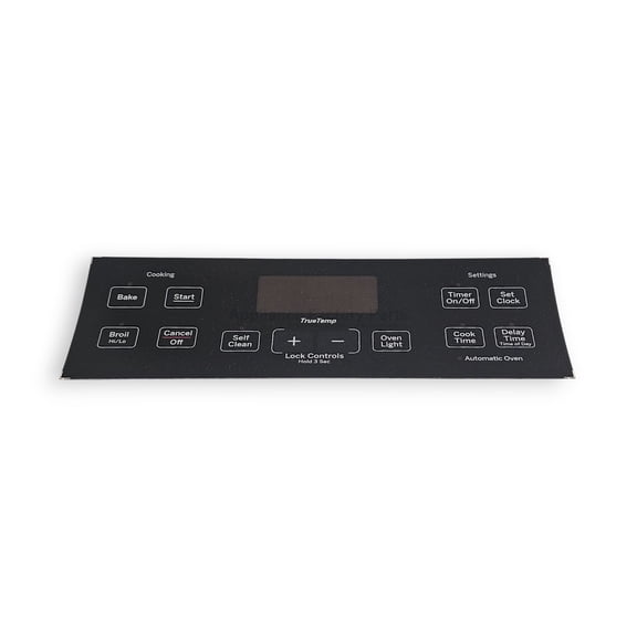 General Electric RANGE CONTROL PANEL  BLACK WB07X24620