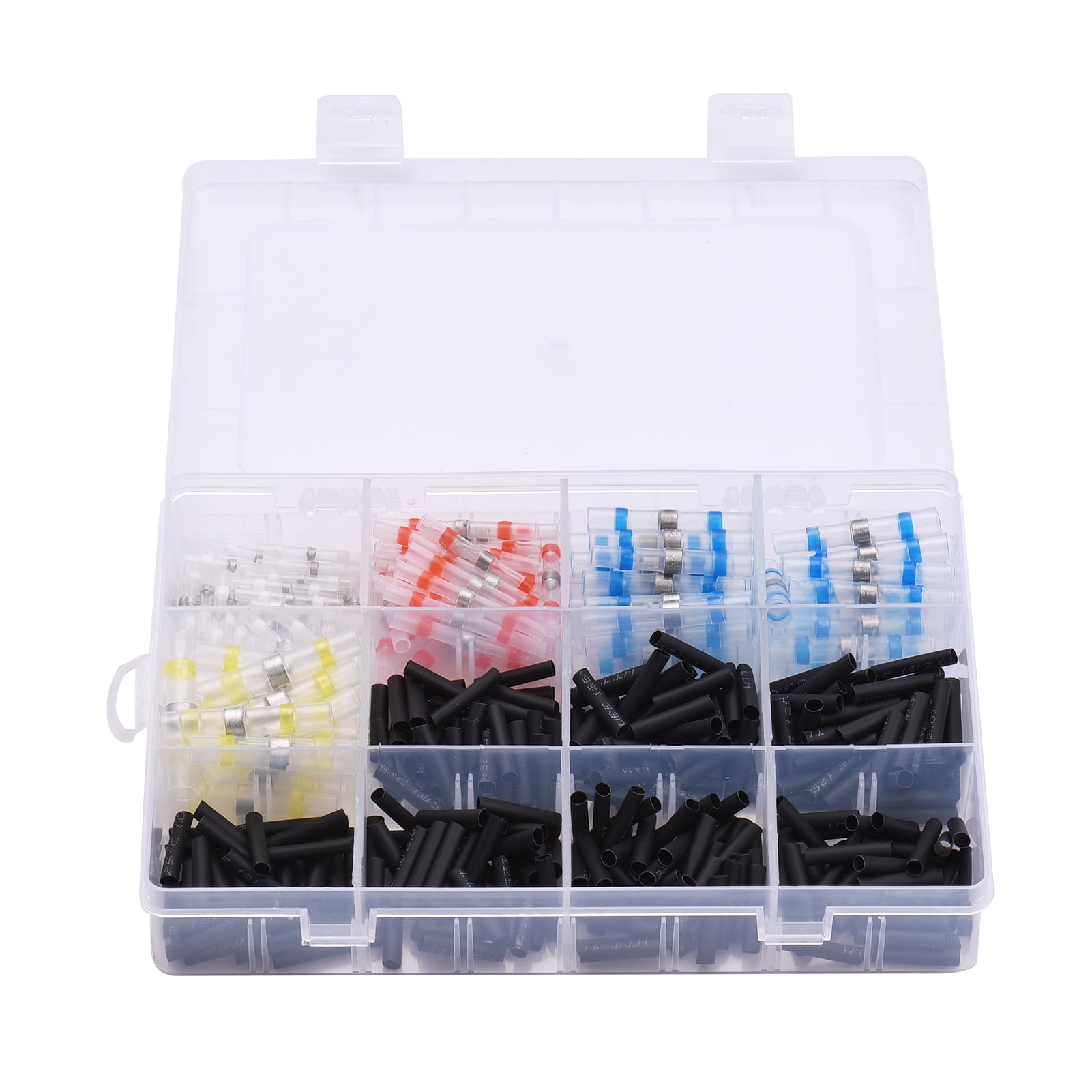60Pcs AWG Heat Shrink Insulated Electrical Wire Connectors Bullet Terminals M/F 