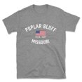 thumbnail image 1 of Poplar Bluff Missouri Patriot Men's Cotton T-Shirt, 1 of 1