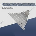 thumbnail image 4 of BE-TOOL 4/10Pcs Metal Flat Straight Fixing Mending Corner Brace Bracket Furniture Repair Kits 36-295mm Silver, 4 of 7