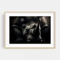 thumbnail image 2 of intense portrait of a rhino 01 - Photography Wildlife Animal Moody Nature Portrait Surrealism Unframed Wall Art Print 20 x 28 inches, 2 of 7