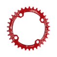 thumbnail image 2 of Sonducket Rueda de cadena Universal para bicicleta de montaña, ruedas de cadena de aleación de aluminio, modificaciones de reparación de paso de Ciclismo Rojo 34T Sonducket OD025956-05, 2 of 6