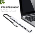thumbnail image 2 of USB3.0/Type-C Hub Multi Splitter Port Divisor de base de expansión portátil de 7 puertos Barbie Nuevos Originales, 2 of 9