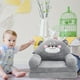 thumbnail image 4 of GOOHOCHY Asiento infantil con forma de elefante, bonito sofá plegable para niños, sofá creativo de felpa para bebés., 4 of 8
