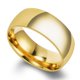 thumbnail image 1 of Anillos de pareja de acero inoxidable liso Letdiffery oro Simple 4MM mujeres hombres amantes joyería de boda regalos de compromiso Tan Jianjun  unisex, 1 of 2