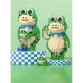 thumbnail image 2 of 855pcs Frog Building Blocks With Two Assembly Methods In One Box, Small Particle, Froglet Toy, 2 of 5