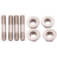 thumbnail image 2 of 4 Pcs Écrou de Remplacement Double Extrémité pour Collecteur d'Échappement en Acier Inoxydable T25, 2 of 8