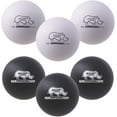 thumbnail image 2 of Champion Sports 6" Black and White Rhino Skin Low Bounce Dodgeball Set, 2 of 6