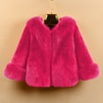 thumbnail image 5 of Winter Coat For Girls Warm Thickened Teddy Jacket Outerwear Soft Cozy Toddler Big Kids, 5 of 5