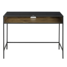 Mainstays Hairpin Writing Desk Multiple Finishes Walmart Com