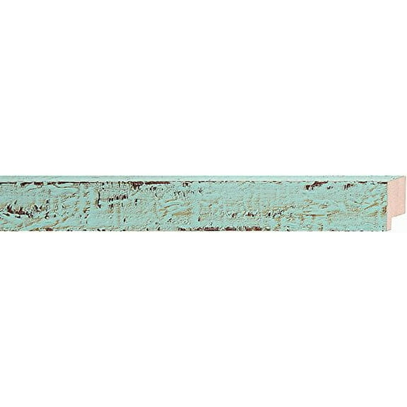 Picture Frame Moulding (Wood) 100Ft Bundle - Distressed/Aged Color Finish - 1.125" Width - 1/2"