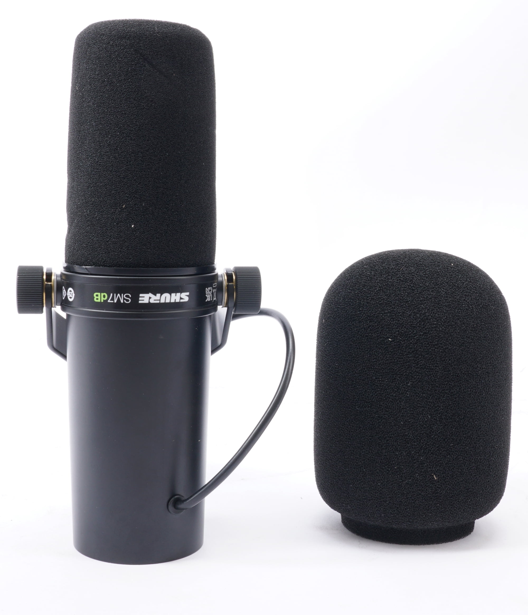 Pre-Owned Shure Shock Mount, Rugged Dynamic Microphone, 3.80 Inches