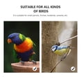 thumbnail image 3 of WEUVEB 2Ud Bañeras Para Pájaros Plásticas De Color Con De Gancho Para Jaulas, 3 of 6