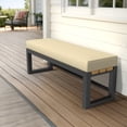 thumbnail image 3 of Covers & All Sunbrella Bench cushion, 5″ High-Density Foam, Water Resistant Outdoor Bench Cushions, 3 of 8